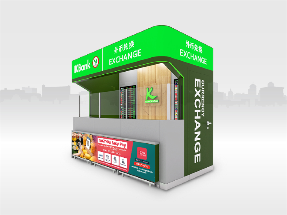 Benefits of the KBank FX Booth - Travel it yourself. TAGTHAi